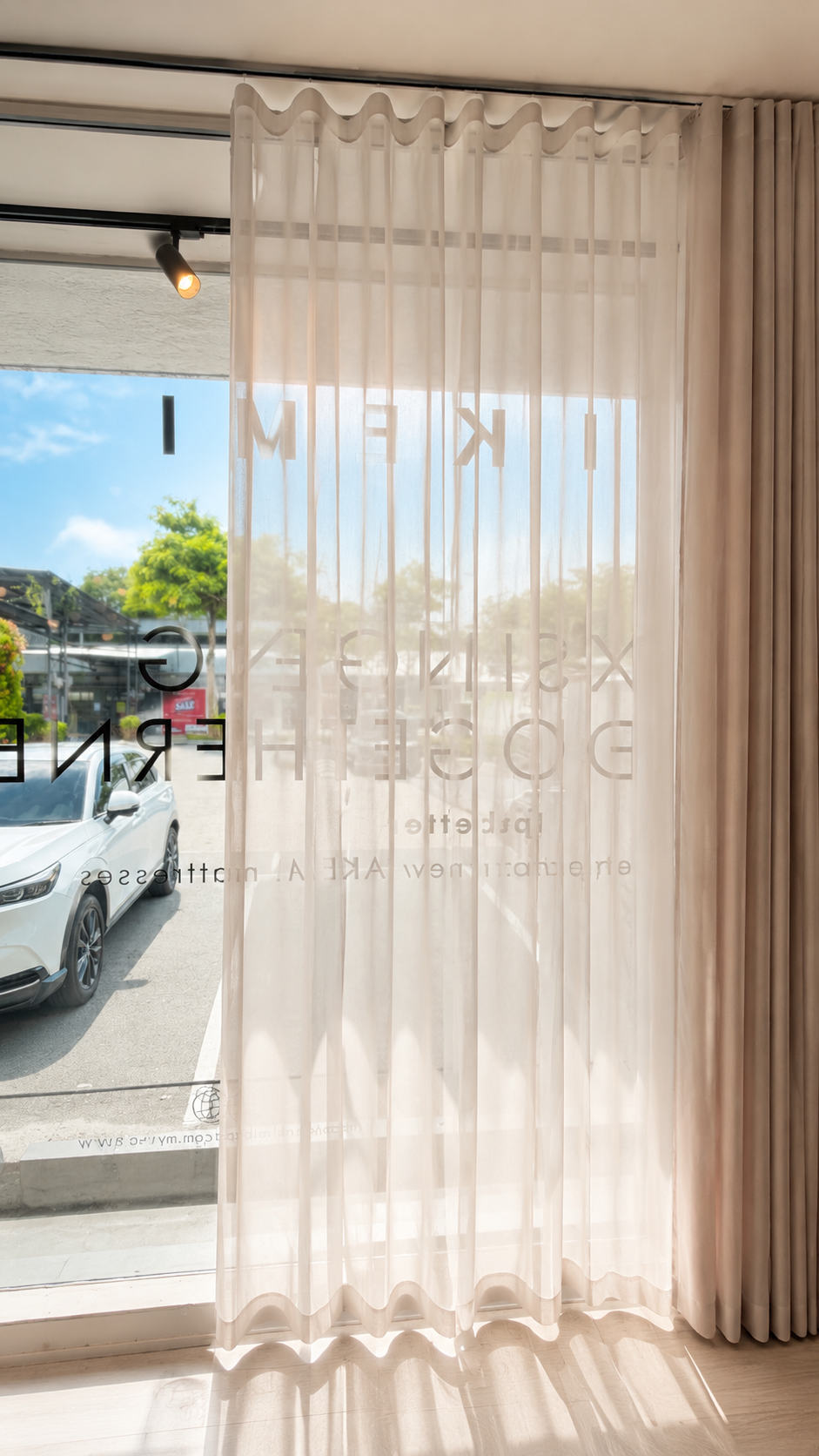 Sheer Curtain — Light filtering