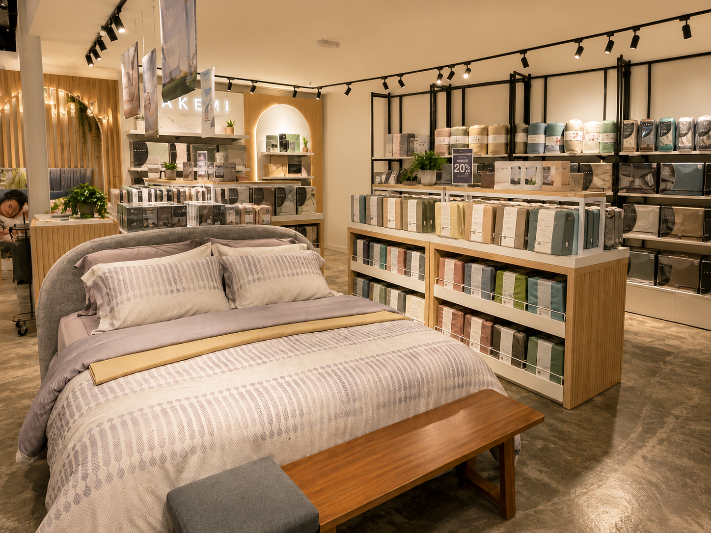 Popular bedding accessories at ED Shop Ipoh